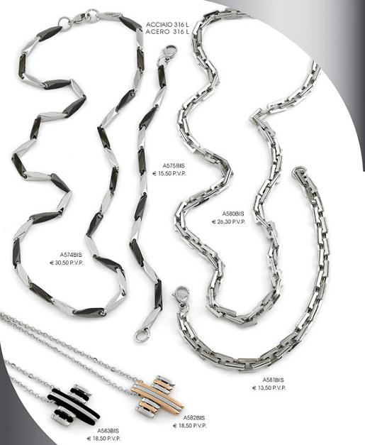 Collares y gargantillas de acero (GA-003)