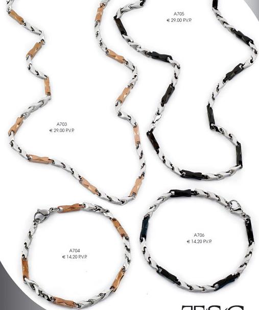 Collares y gargantillas de acero (GA-013)