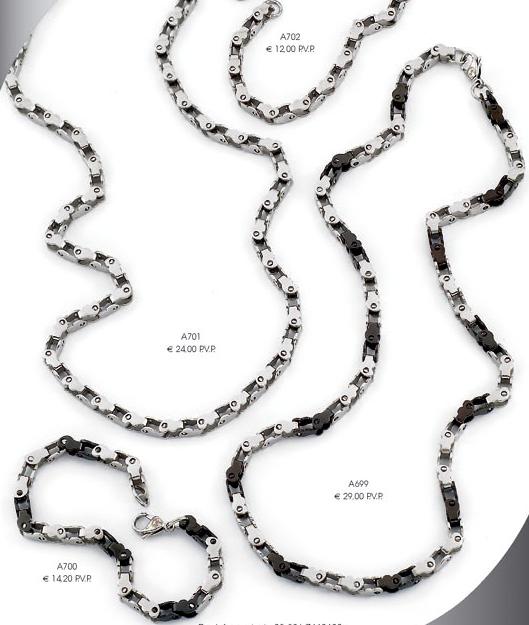 Collares y gargantillas de acero (GA-014)