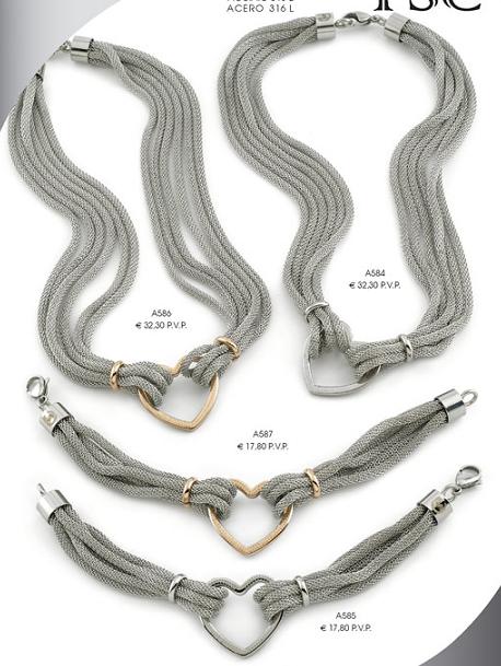Collares y gargantillas de acero (GA-005)